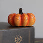 New Halloween Pumpkin Lantern Simulation Pumpkin LED Candle Lamp Resin Luminous Pumpkin