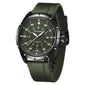 Youth Student Quartz Exam Watch Men's Silicone Waterproof 520 Gift For Boyfriend