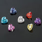 Colorful Moissanite Heart-shaped Stone Lemon