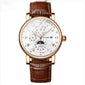 Men's Thin Calendar Large Dial Mechanical Watch
